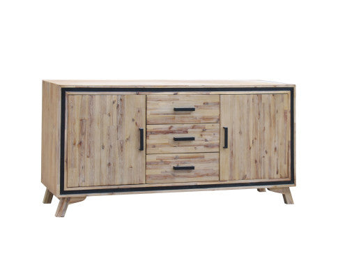 JAYCE 2 DOOR/ 3 DRAWER SIDEBOARD - AS PICTURED