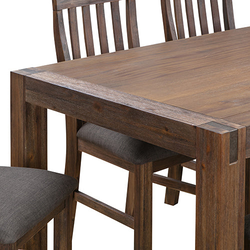 ENDLICHERI DINING TABLE ONLY - 1800(W) x 950(D) - CHOCOLATE