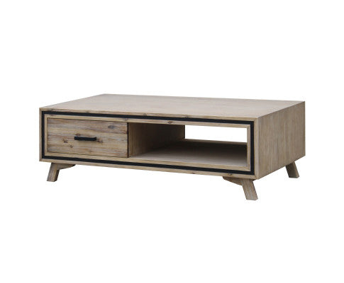 JAYCE 2 DRAWER COFFEE TABLE - AS PICTURED