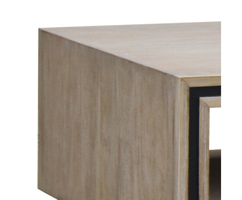 JAYCE 2 DRAWER COFFEE TABLE - AS PICTURED