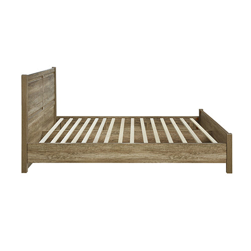 DOUBLE VAUGHAN PANEL BED - OAK