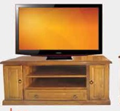 LEE LOWLINER TV UNIT -610(H) X 1250(W)- BLACKWOOD (1066) OR WALNUT (1114)