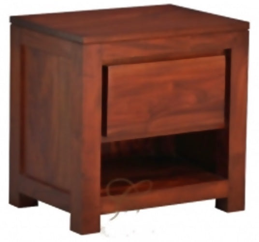 AMSTERDAM ONE DRAWER BEDSIDE (BS 001 TA)  - ASSORTED COLOURS