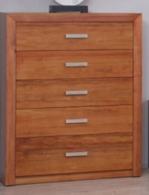  MANDANI TALLBOY CHEST WITH 5  DRAWERS -  (MODEL-23-5-12-12-9-14-20-15-14) - AS PICTURED