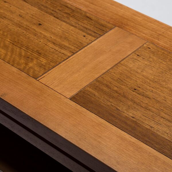 PARKAH  SOLID TASMANIAN OAK COFFEE TABLE  WITH 2 DRAWERS  - 1300(W) X 700(D) (16-13-11-5-18 ) 