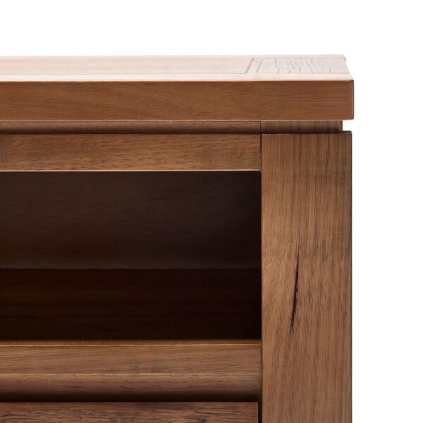 PARKAH  SOLID TASMANIAN OAK COFFEE TABLE  WITH 2 DRAWERS  - 1300(W) X 700(D) (16-13-11-5-18 ) 