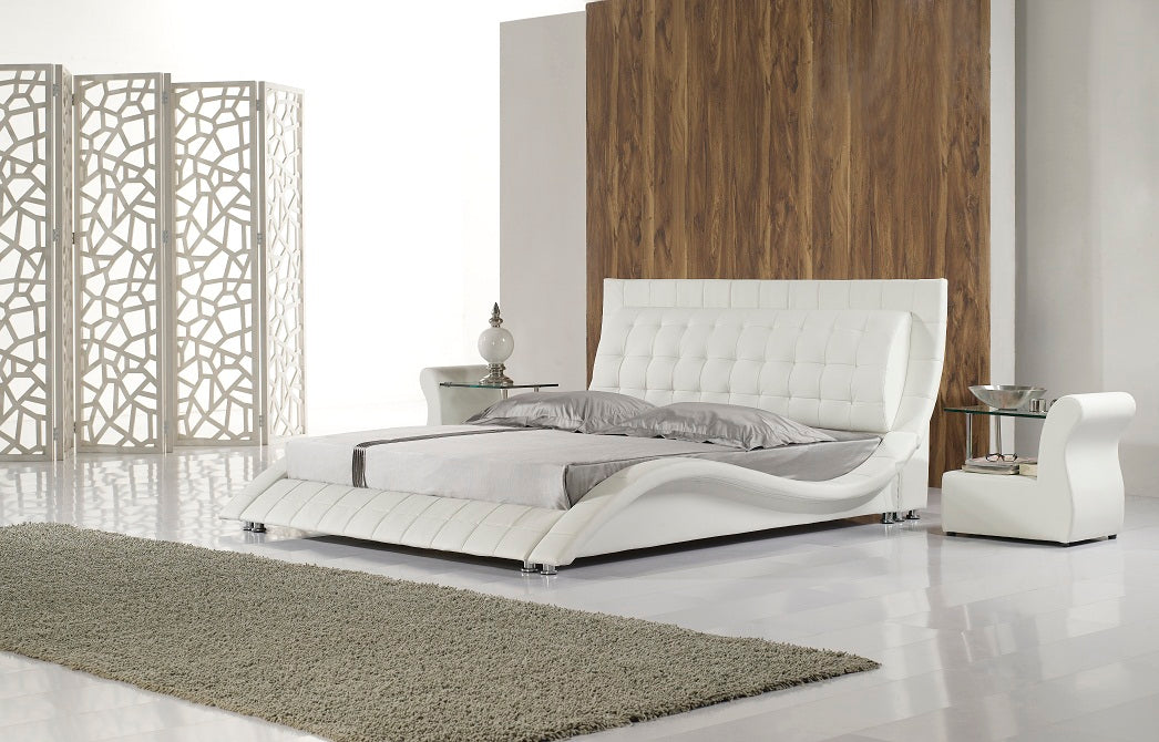 DESIRE (3025) DOUBLE OR QUEEN 3 PIECE BEDSIDE BEDROOM SUITE (WITH MODEL-1 BEDSIDES) - ASSORTED COLORS