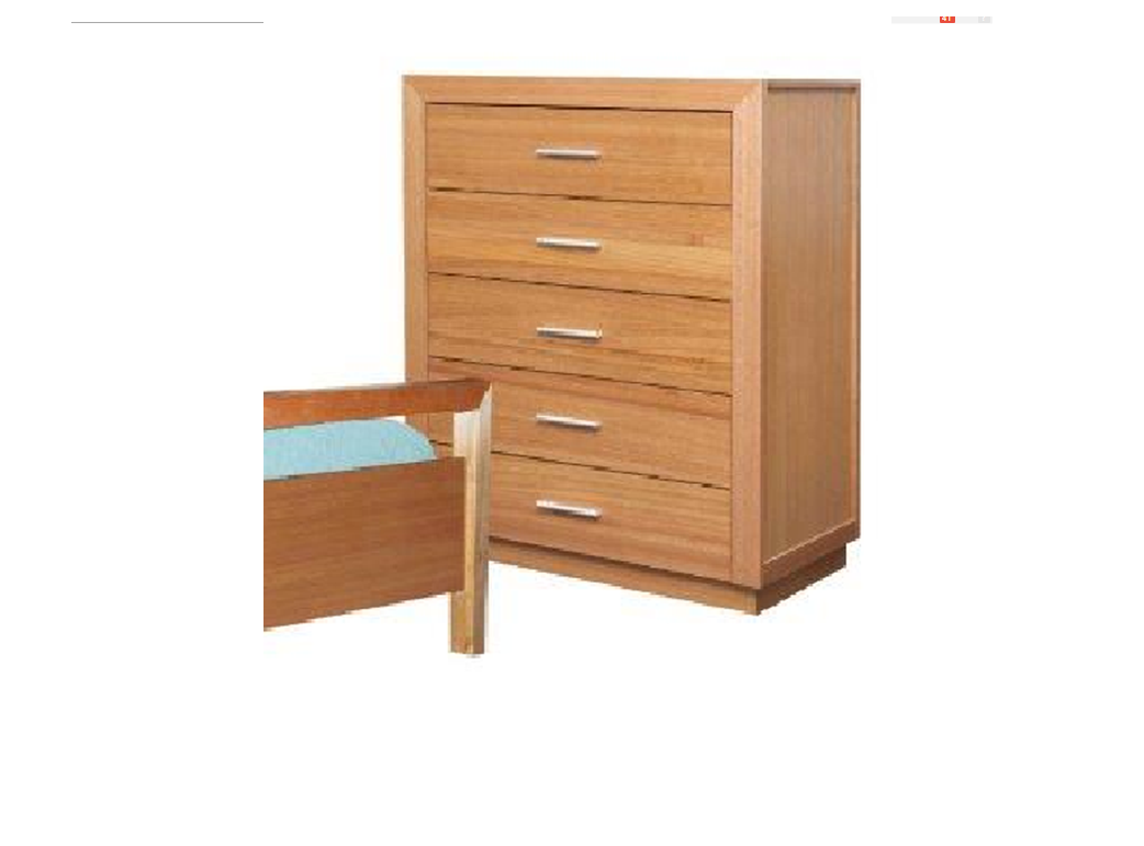 SUBURBAN DOUBLE OR QUEEN   4  PIECE TALLBOY BEDROOM SUITE CLEAR LACQUER