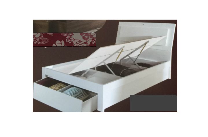 HANSON KING 6 PIECE (THE LOT) BEDROOM SUITE (MODEL:LS111K) - (SIDE GAS LIFT & END DRAWER OR 3 DRAWER STORAGE) - MOCHA OAK