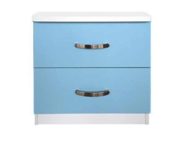 ICICLE SINGLE OR KING SINGLE  3  PIECE (TALLBOY) BEDROOM SUITE -  NATURAL / BLACK