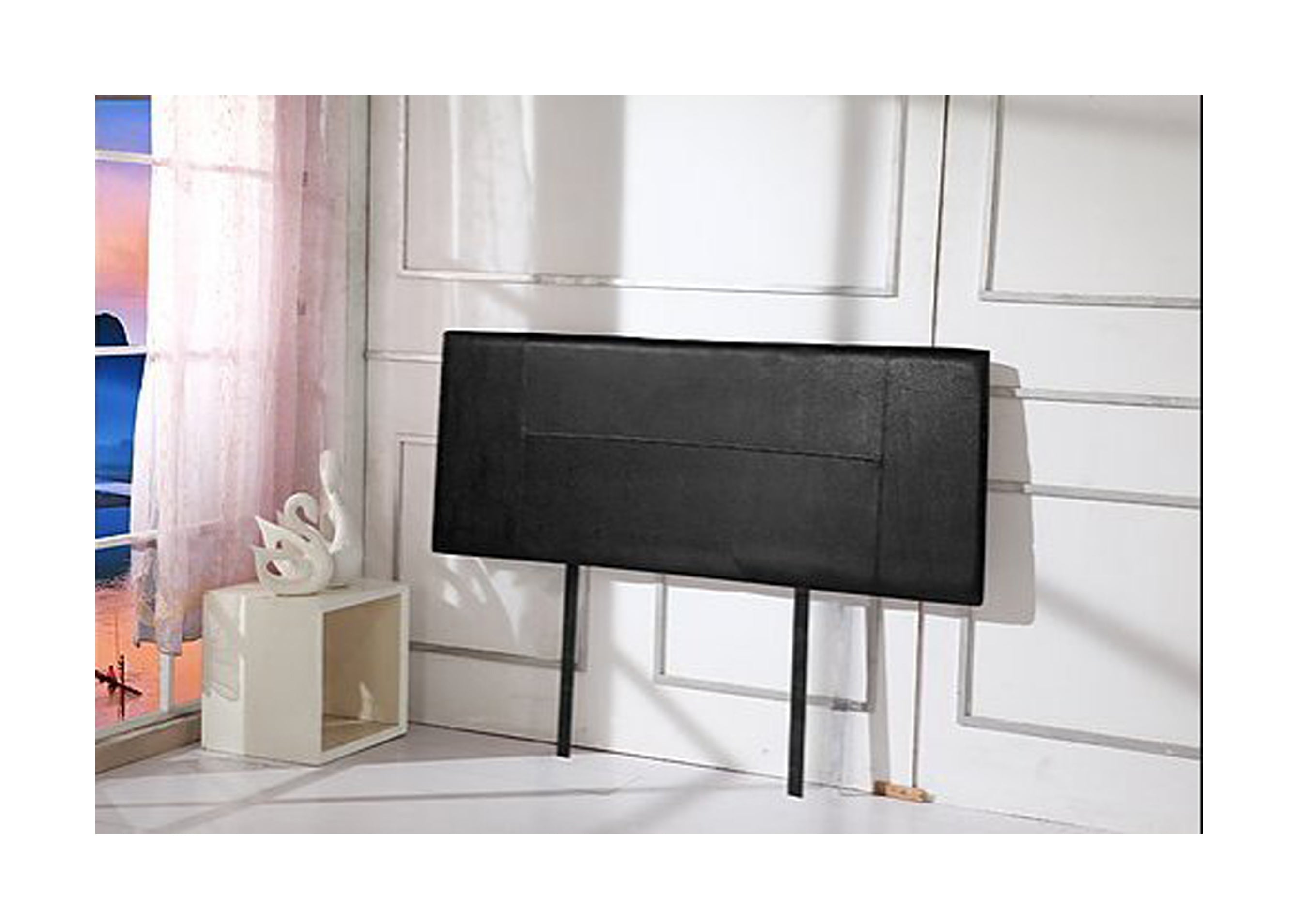  DOUBLE LEATHERETTE BEDHEAD (ING-HB-04/05/06)  -  BROWN, BLACK OR WHITE