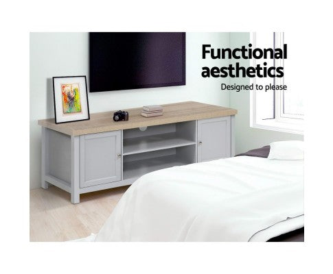 COUNTRY  2 DOOR TV ENTERTAINMENT UNIT - 2 TONE