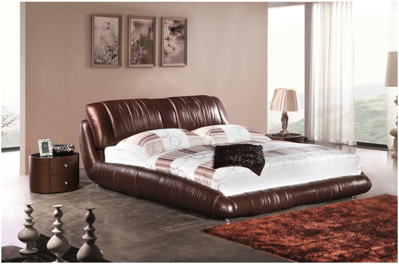 MATTHEW KING 3 PIECE BEDSIDE BEDROOM SUITE - LEATHERETTE - ASSORTED COLOURS 