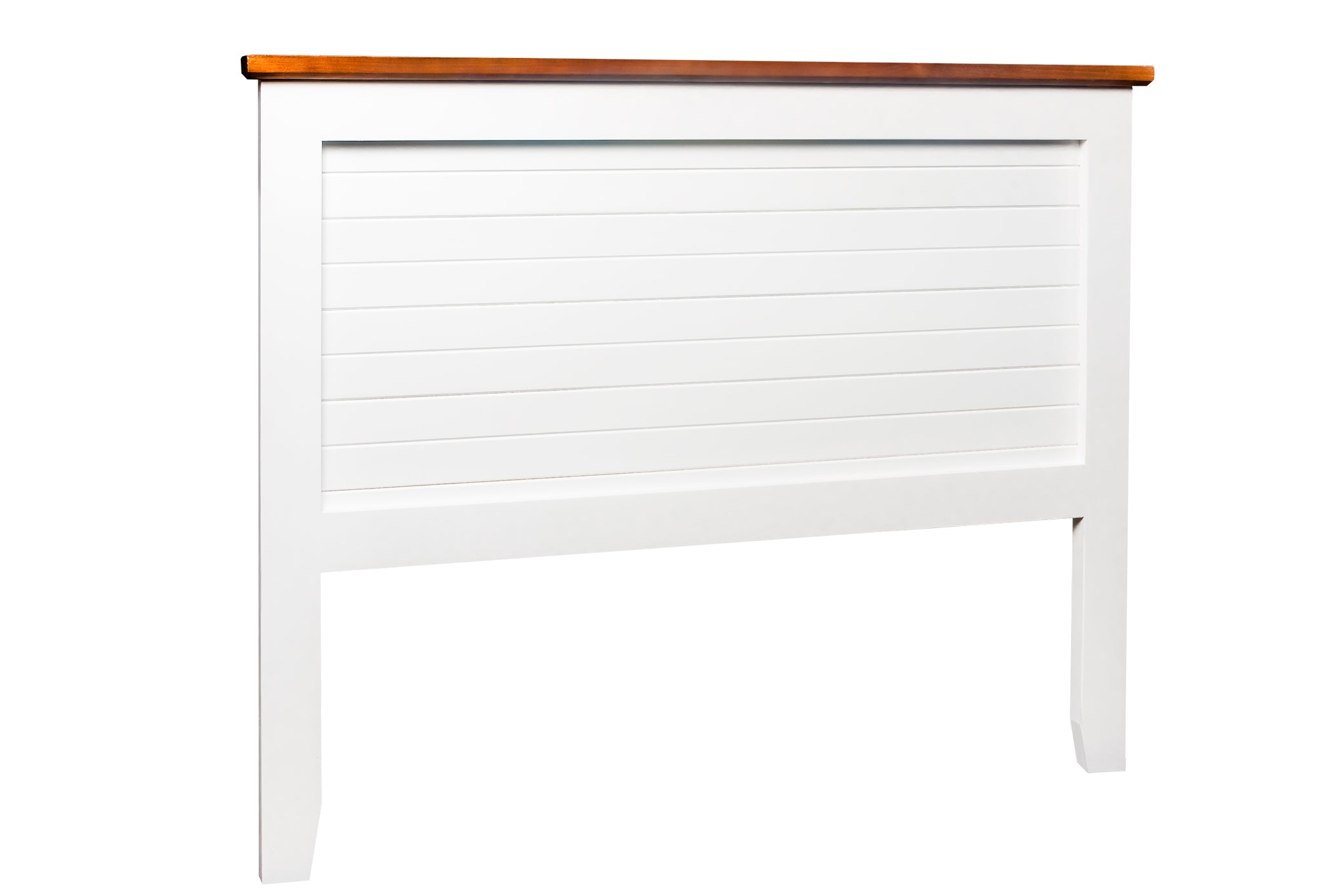 QUEEN MANILLA VERTICLE (AUSSIE MADE) BEDHEAD - 1200(H) - TWO-TONED OR PAINTED COLOURS