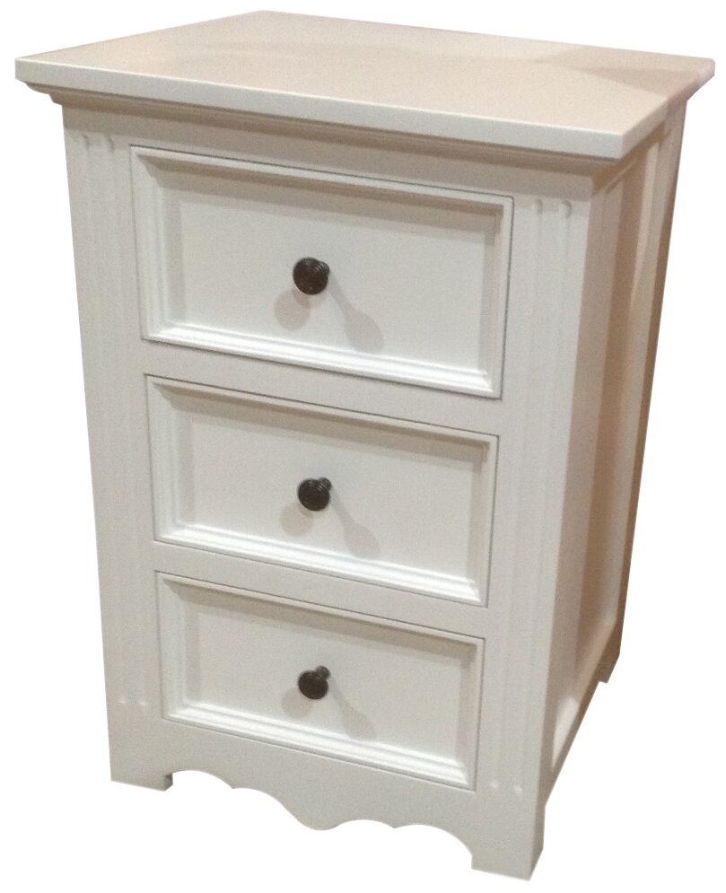 ANZAC (AUSSIE MADE) QUEEN 4 PIECE TALLBOY BEDROOM SUITE - WHITE