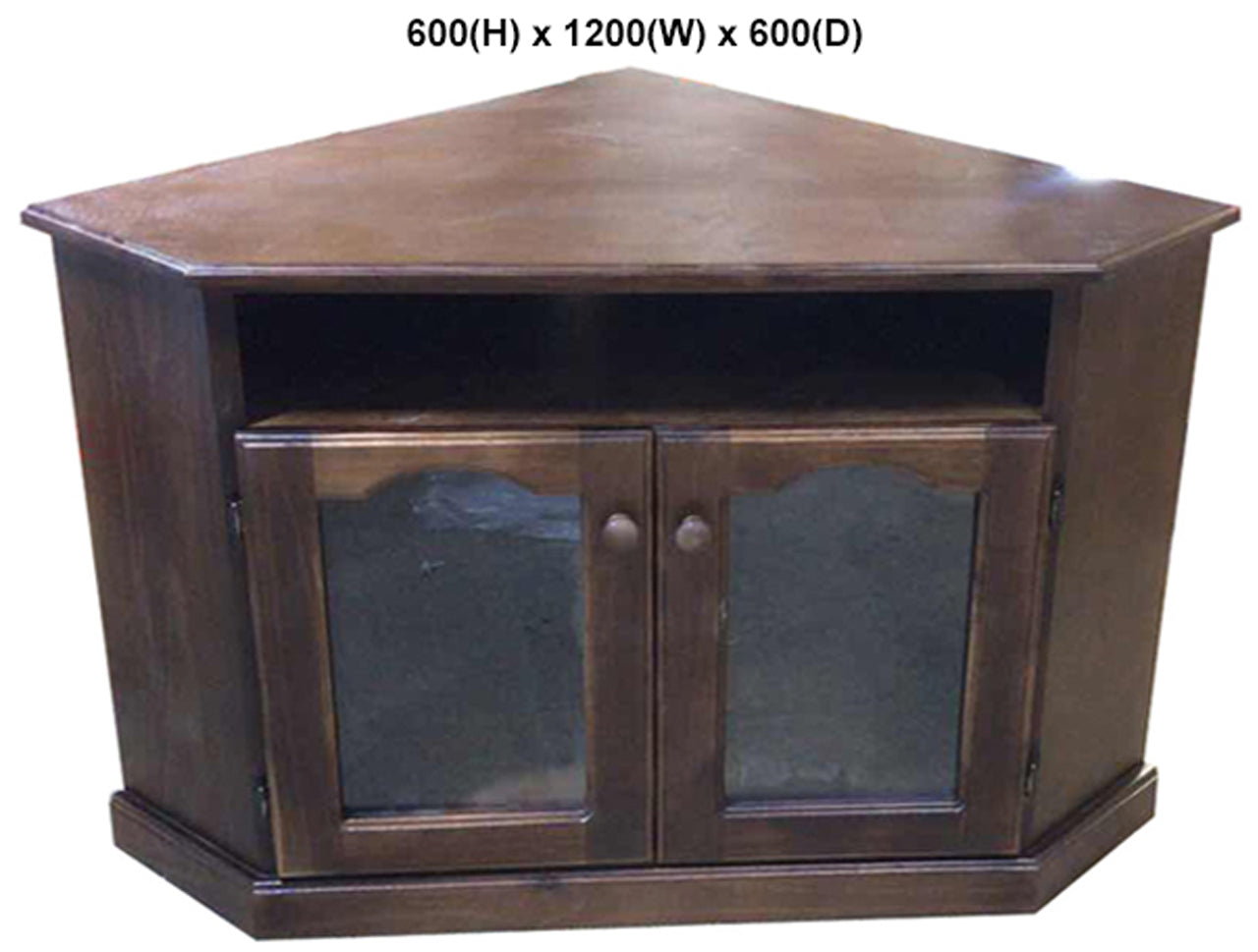 ASTRA (AUSSIE MADE) CORNER TV ENTERTAINMENT UNIT COLLECTION - ASSORTED STAINED COLOURS - STARTING FROM $599