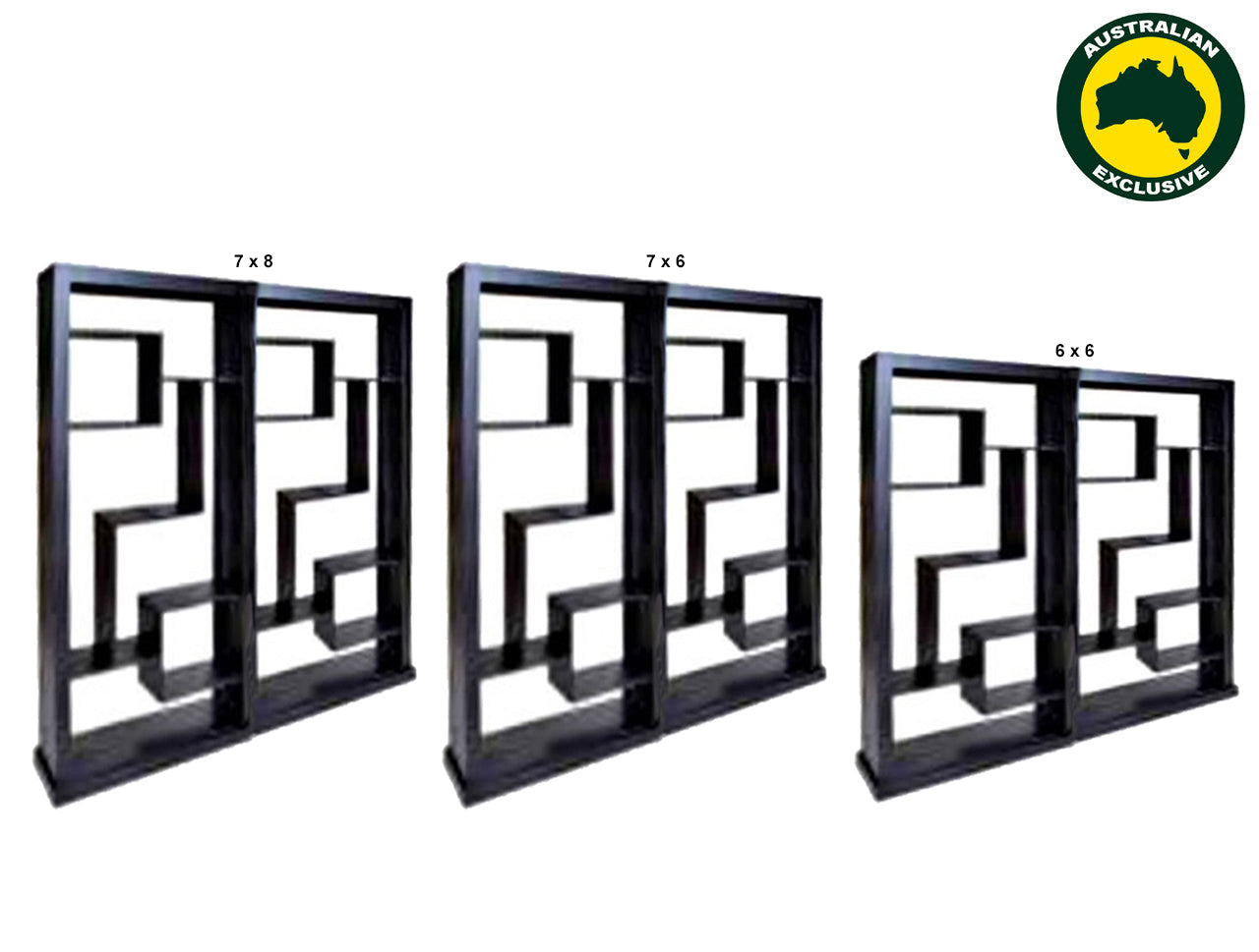 ALEX (AUSSIE MADE) ROOM DIVIDER COLLECTION - ASSORTED STAINED COLOURS - STARTING FROM $1399