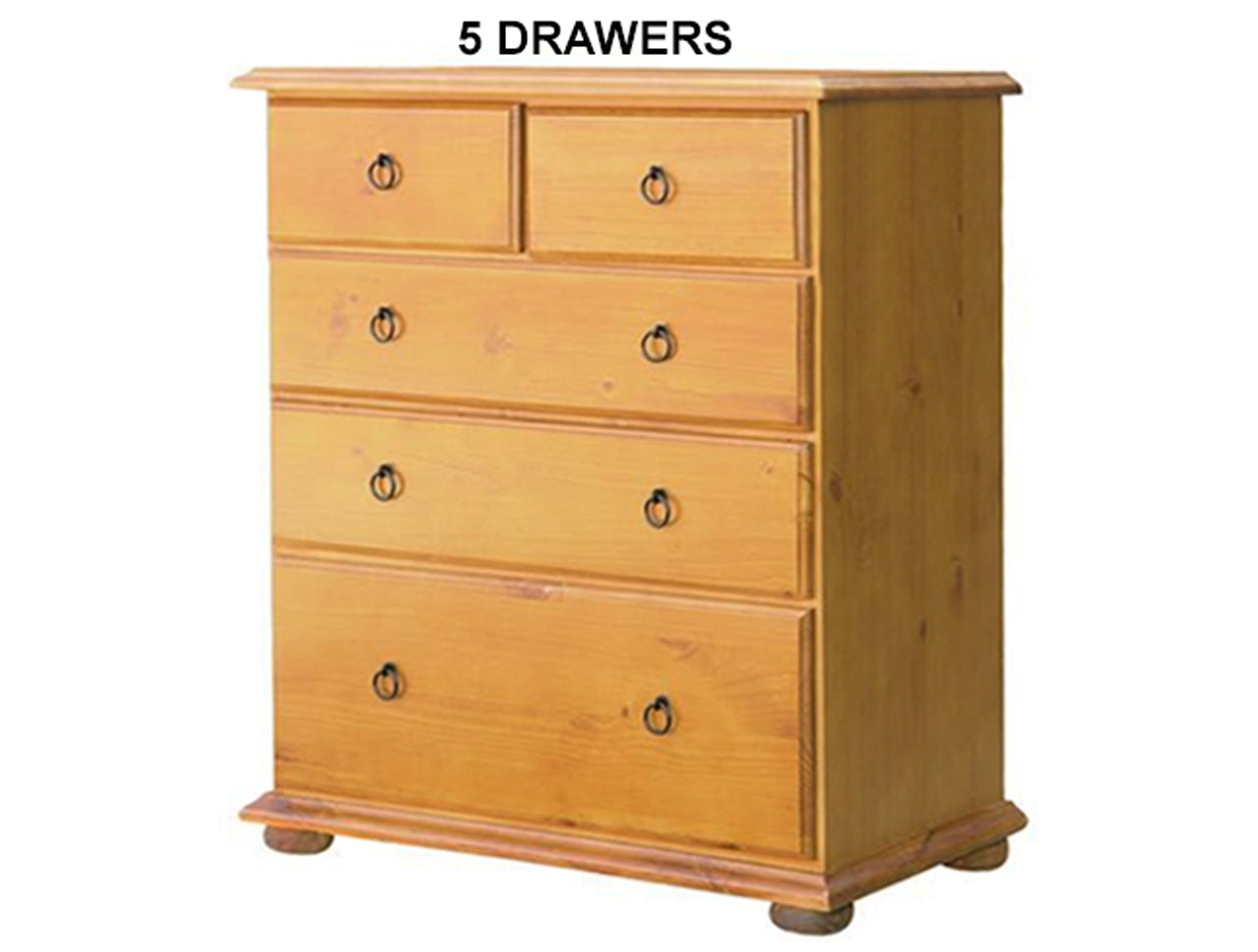 ANNA (AUSSIE MADE) TALLBOY WITH BUN FEET COLLECTION - ASSORTED STAINED COLOURS - STARTING FROM $899