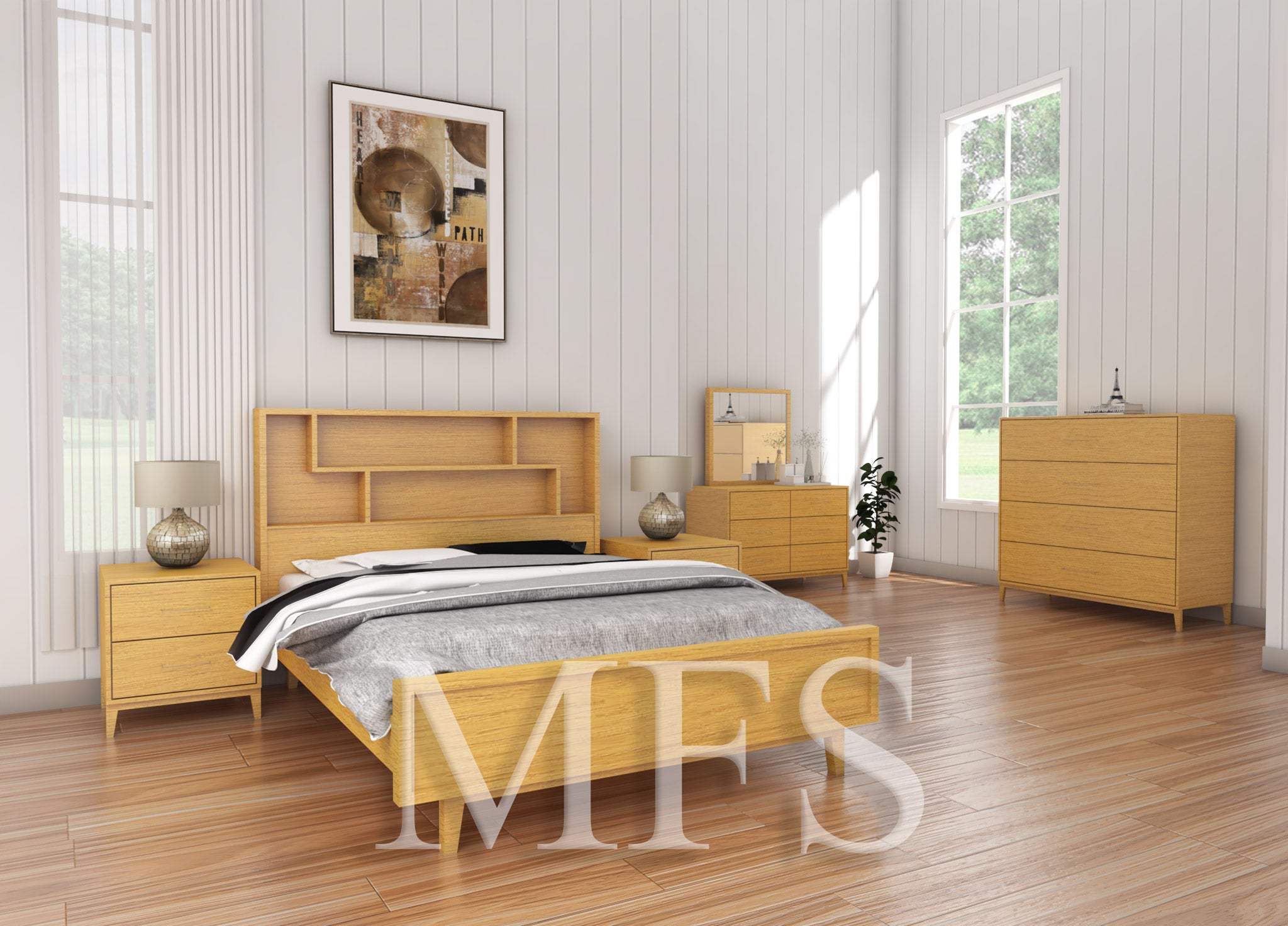 KING SINGLE ANTARCTICA (AUSSIE MADE) ZIGZAG BOOKEND BED WITH BEDHEAD STORAGE - ASSORTED COLOURS