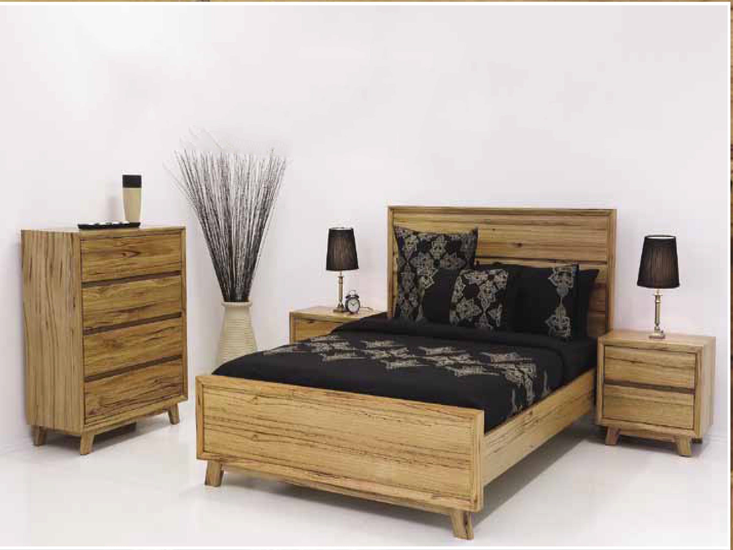 INDIGO 4 DRAWER TALLBOY - NATURAL