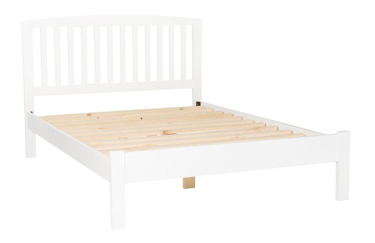 SINGLE BERTY BED (BED04-30-P) - WHITE