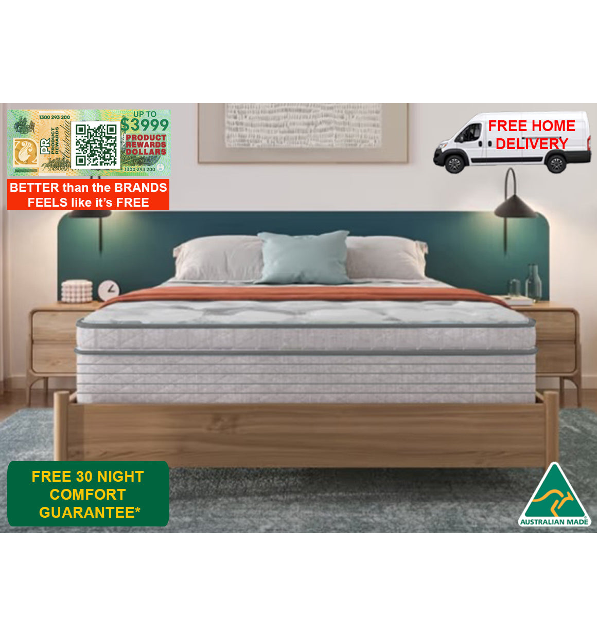 (AMM) BREEZE / (HN) EXQUISITE ROSEWOOD LUXURY / (FW) EXQUISITE EXCELLENCE PILLOW TOP + LATEX + GEL INFUSED MEMORY FOAM- FIRM / MEDIUM / PLUSH