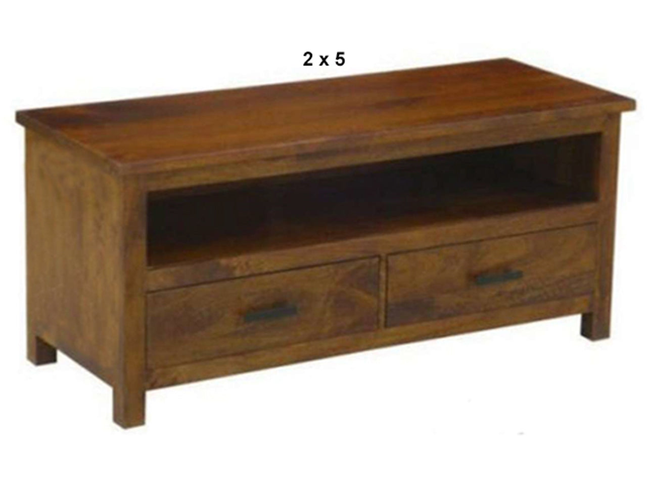 BRONTE (AUSSIE MADE) 2 DRAWER TV UNIT - AS PICTURED - ONLINE SPECIAL - READY TO GO 