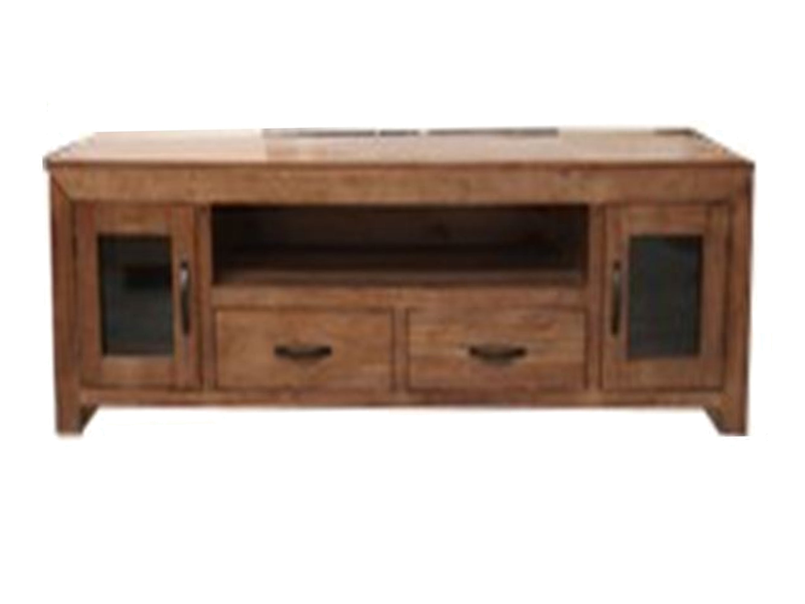 FRANK 2 DOOR & 2 DRAWER LOWLINE ENTERTAINMENT UNIT (MODEL 6-18-1-14-11) - 595(H) x 1960(W) - TV UNIT #4 - BALTIC(#503)