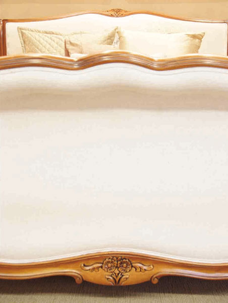 LOUIS (BE-211) KING 5 PIECE BEDROOM SUITE - CHERRY