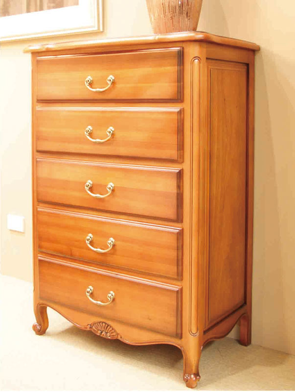 LOUIS TALLBOY (BE-211) - 1150(H) X 800(W) -CHERRY
