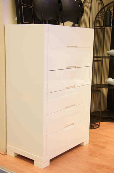 METRO (BE-961) TALLBOY - 1250(H) X 790(W) - HIGH GLOSS WHITE