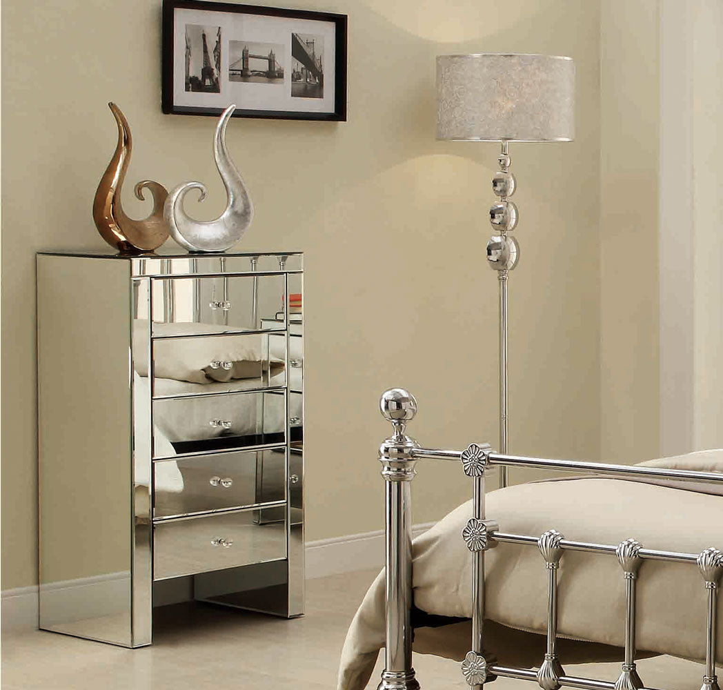MONACO (BE-828) EXTRA WIDE  TALLBOY -  1150(H) X 800(W) -CLEAR MIRROR