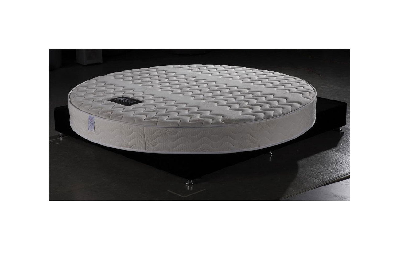 KING SIRIUS LEATHERETTE BED (A9009) (MATCHING ROUND MATTRESS OPTIONAL EXTRA) - ASSORTED COLOURS