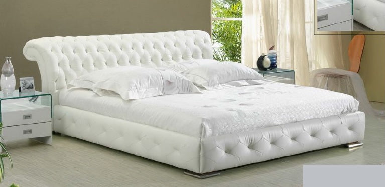 ANNA SOPHIA (3018) DOUBLE OR QUEEN 3 PIECE BEDSIDE BEDROOM SUITE (WITH #8022 BEDSIDES) - ASSORTED COLORS