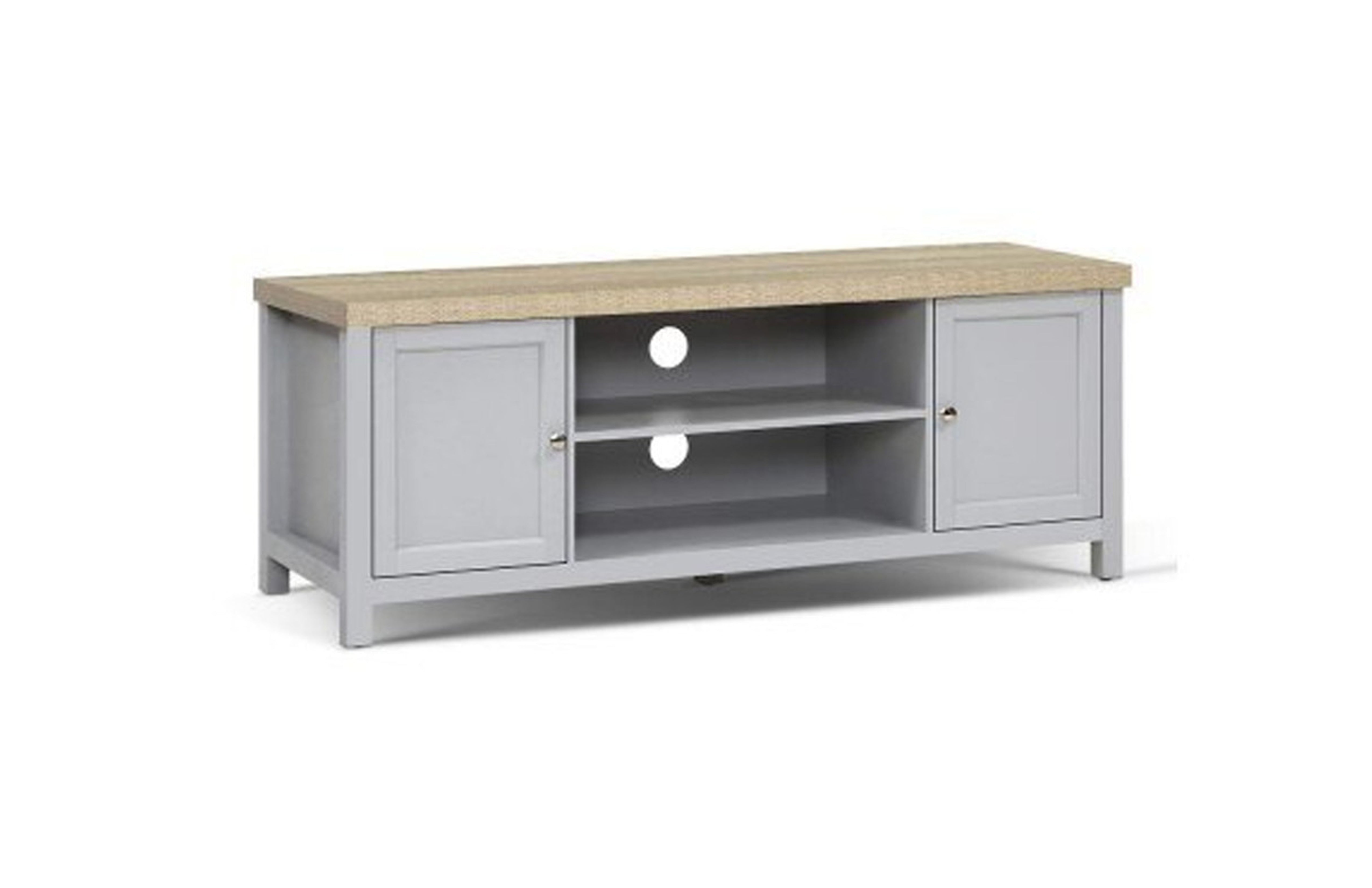 COUNTRY  2 DOOR TV ENTERTAINMENT UNIT - 2 TONE