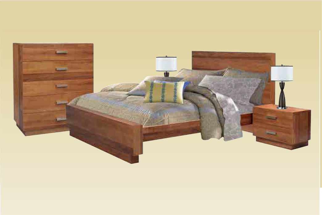 JOHMY (AUSSIE MADE) 36"  (5) FIVE DRAWERS TIMBER  TALLBOY CHEST  - 1120(H) X 800(W) - ASSORTED COLOURS