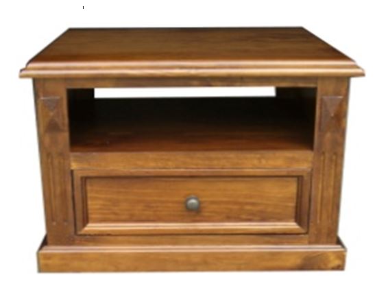 WARATAH (WLT) 1 DRAWER LAMP TABLE - 650(W) X 650(D) - AS PICTURED