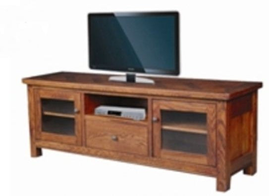 DUOLYN  AMERICAN OAK    LOWLINE TV UNIT - (MODEL16-1-18-1-13-15-21-914-20) -   575(H) X  1650(W) - AS PICTURED