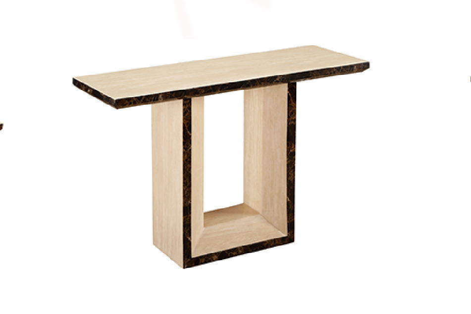 SABALI 9002 MARBLE CONSOLE TABLE- 800(H) X 1200(W) X 400(D) - (MODEL-3-8-9-3) - CREAM