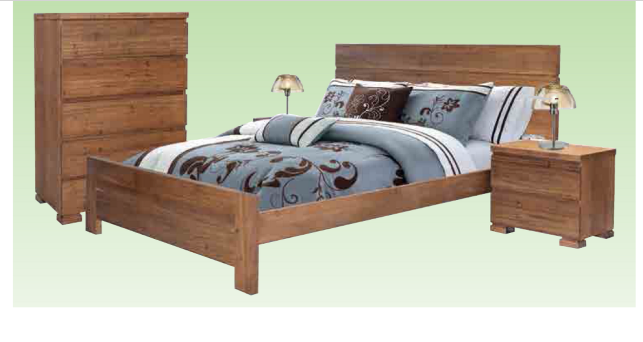 TOPAZ  36"  (5) FIVE DRAWERS TIMBER  TALLBOY CHEST  -1180(H) X 900(W) - VIC ASH