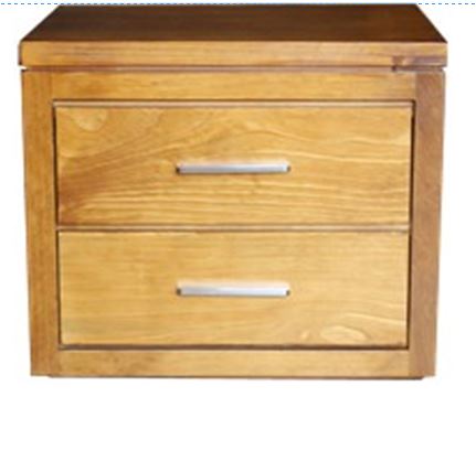 NARRABEEN (14-15-15-20-21-18-5) SINGLE OR KING SINGLE 3 PIECE (BEDSIDE) BEDROOM SUITE  - BALTIC (#215) - (PICTURED) , WALNUT(#219) OR GREYWASH (#501)