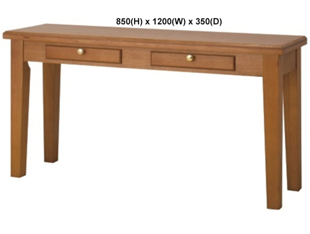 CATALINA (AUSSIE MADE) HALL TABLE COLLECTION - TASSIE OAK COMBINATION - ASSORTED STAINED COLOURS - STARTING FROM $799