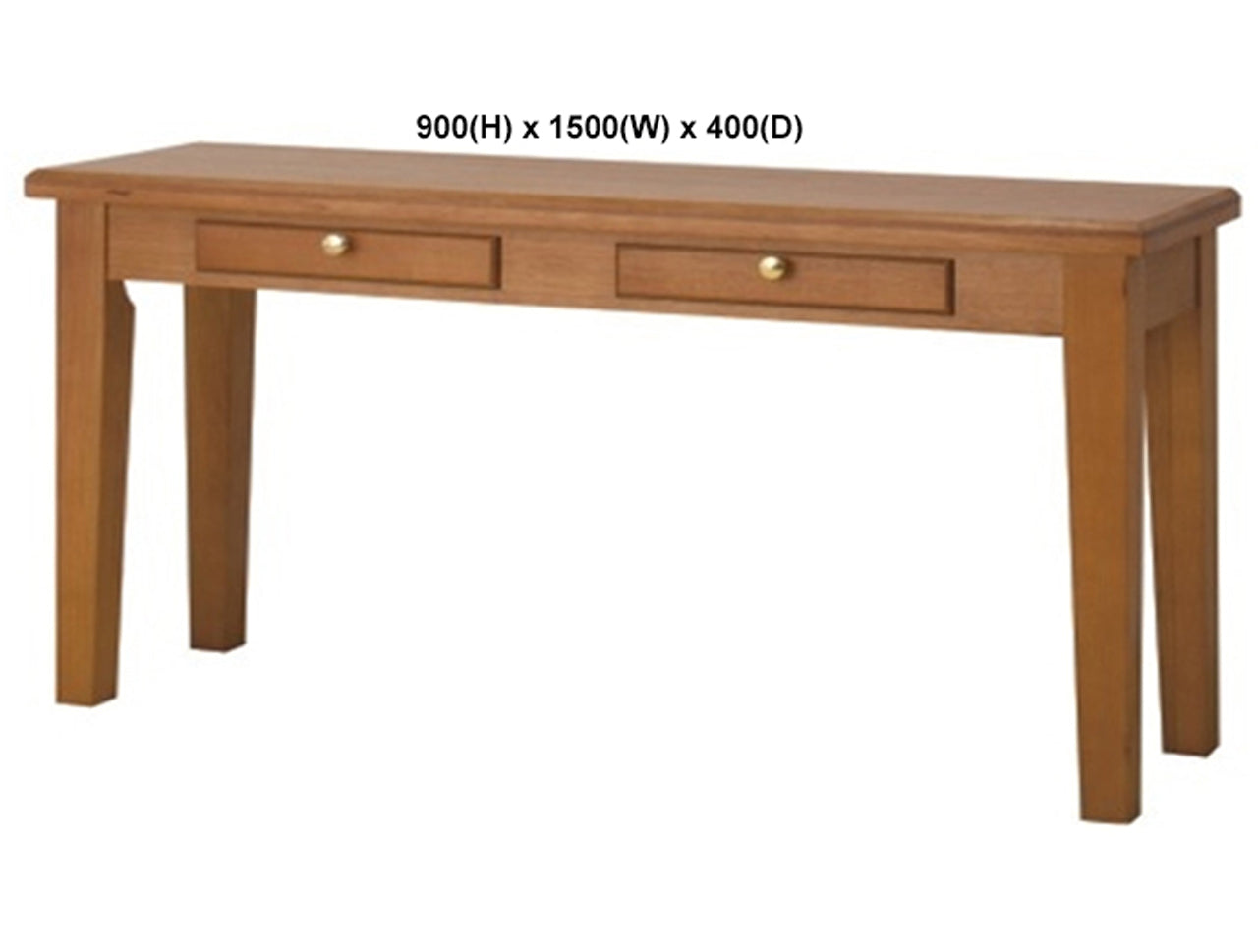CATALINA (AUSSIE MADE) HALL TABLE COLLECTION - TASSIE OAK COMBINATION - ASSORTED STAINED COLOURS - STARTING FROM $799