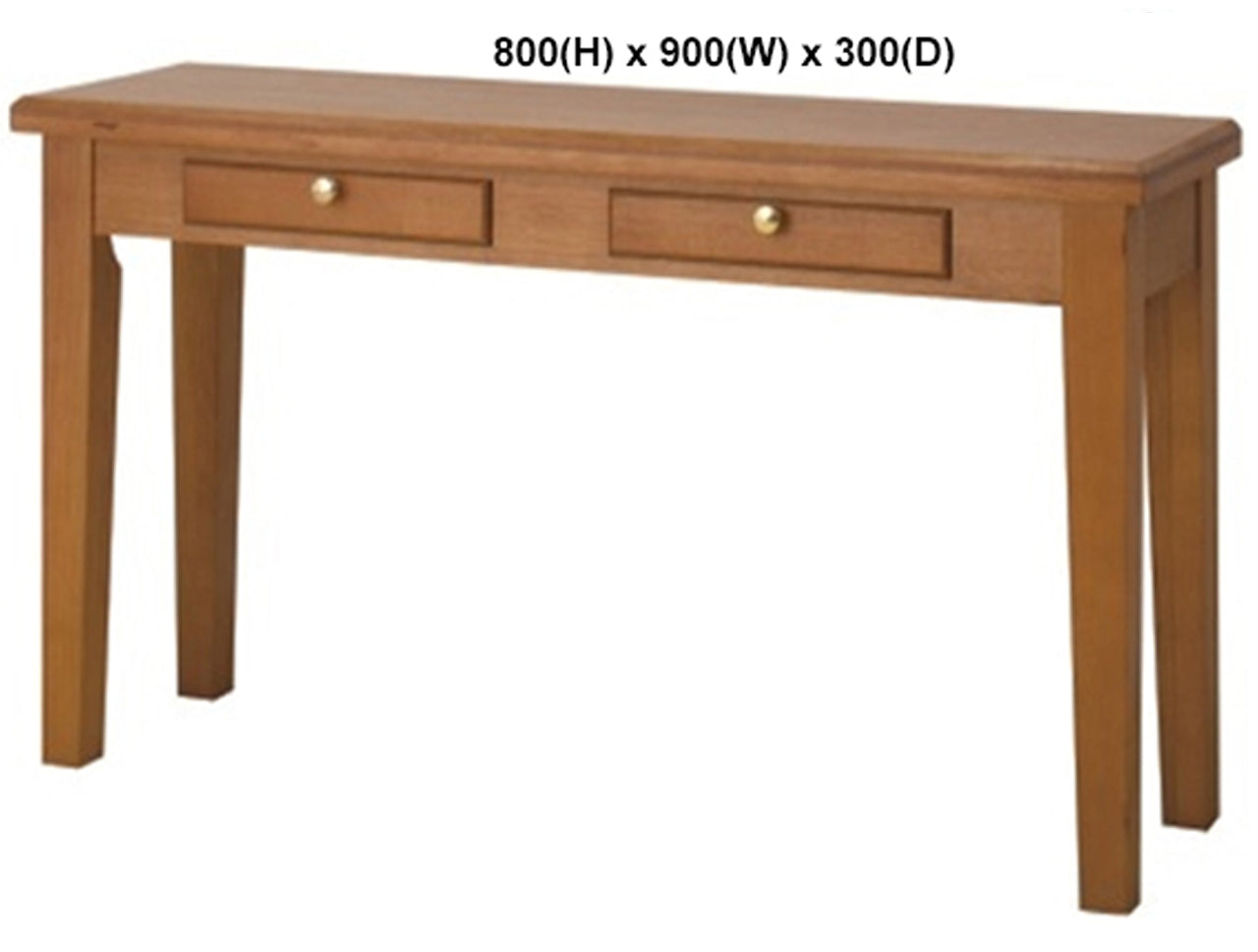 CATALINA (AUSSIE MADE) HALL TABLE COLLECTION - TASSIE OAK COMBINATION - ASSORTED STAINED COLOURS - STARTING FROM $799
