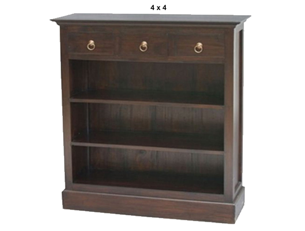 CENTRY (AUSSIE MADE) LOWLINE BOOKCASE WITH DRAWER COLLECTION - ASSORTED STAINED COLOURS - STARTING FROM $499