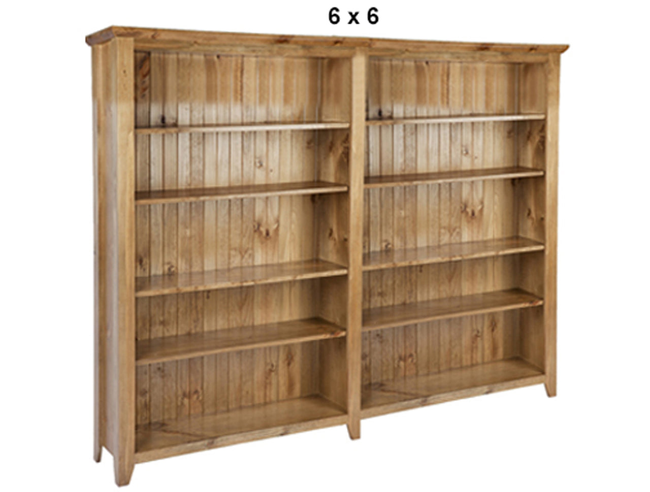 CHUNKY (AUSSIE MADE) HIGHLINE BOOKCASE (3 SECTIONS) PIGEON PAIRED COLLECTION - ASSORTED STAINED COLOURS - STARTING FROM $1399