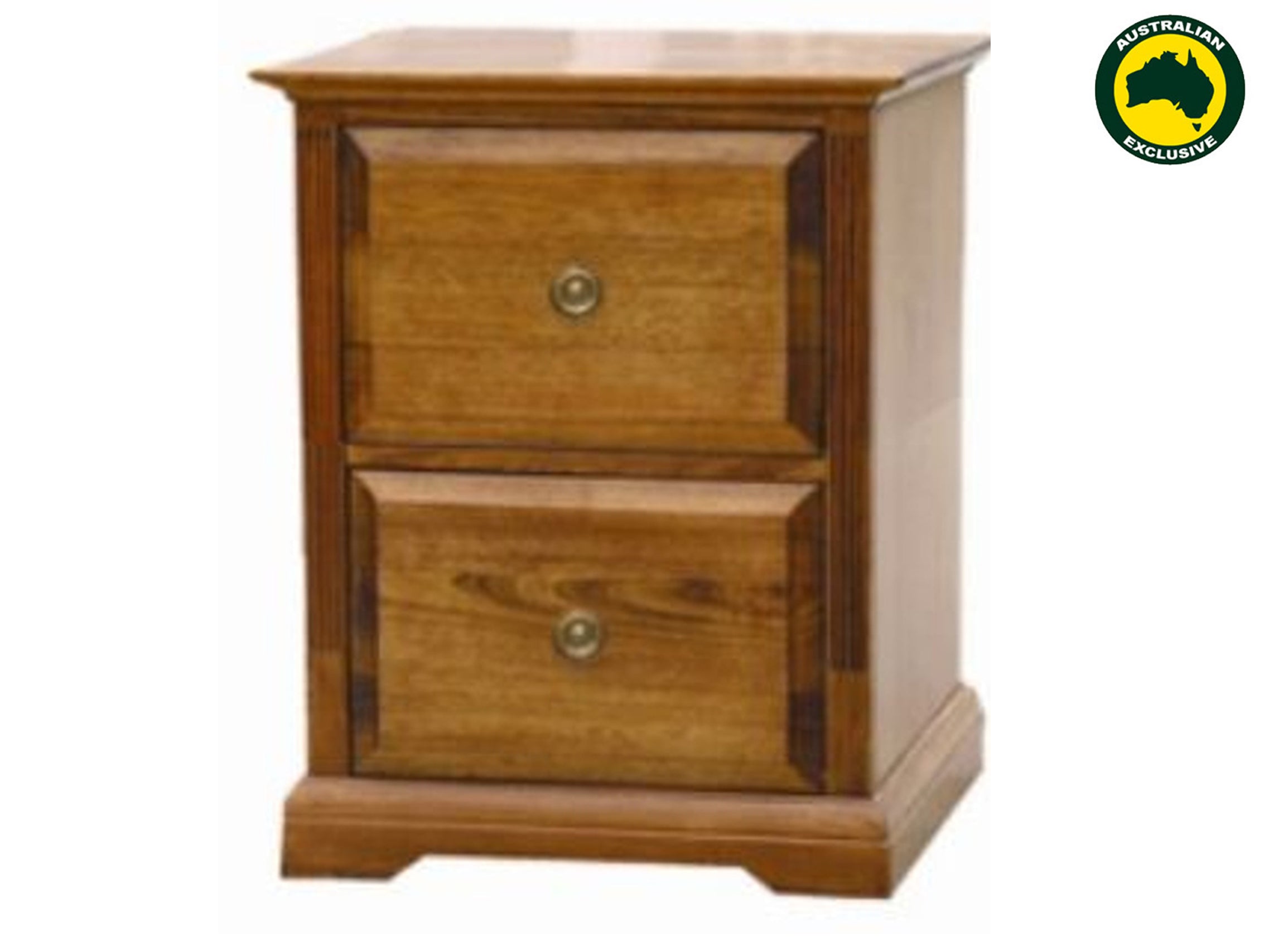 CHURACHS (AUSSIE MADE) FILING CABINET COLLECTION - TASSIE OAK COMBINATION - ASSORTED STAINED COLOURS - STARTING FROM $899