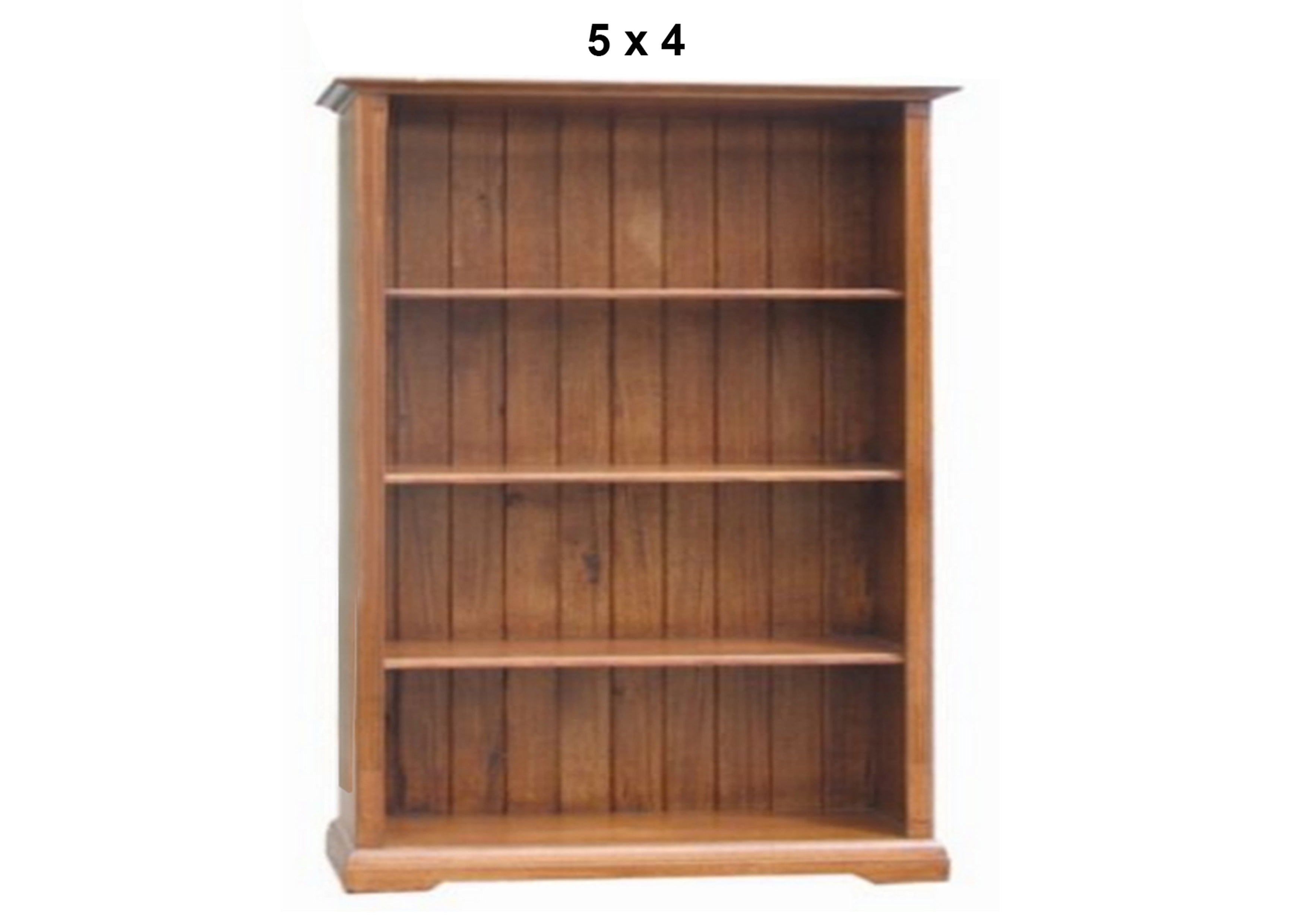 CHURACHS (AUSSIE MADE) LOWLINE BOOKCASE COLLECTION - ASSORTED STAINED COLOURS - STARTING FROM $499