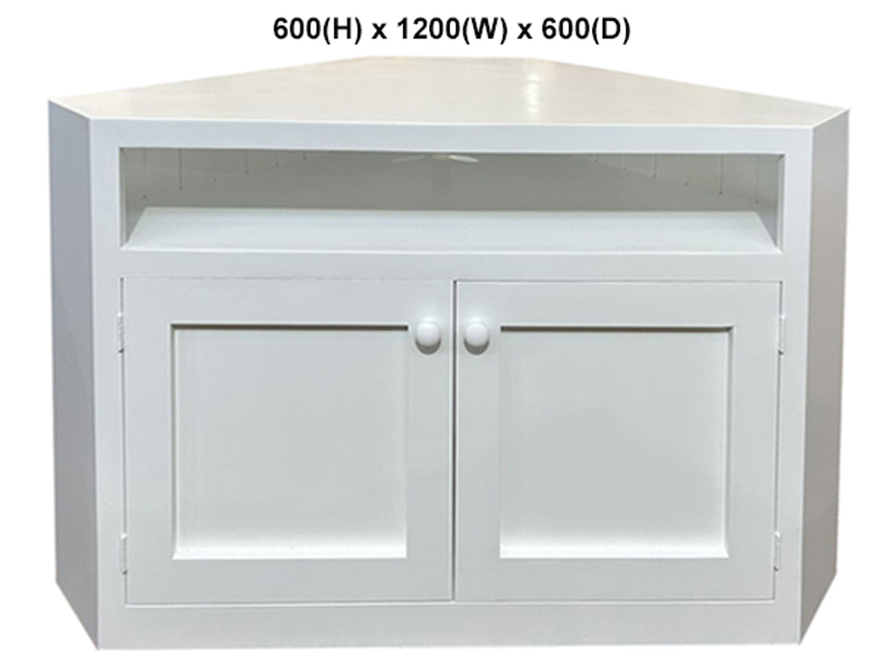 CLAUDE (AUSSIE MADE) CORNER TV STAND COLLECTION  - ASSORTED PAINTED COLOURS - STARTING FROM $799