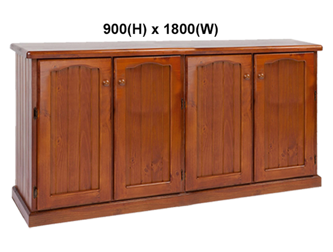 MUDGEE / COLONIAL (AUSSIE MADE) THICK TOP 2 DOOR BUFFET - ASSORTED STAINED COLOURS - STARTING FROM $599
